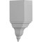 Ekena Millwork 5 1/2"W x 5 1/2"P x 13 3/4"H, Inside Corner for Moulding Profiles Less than 5 1/2"P and 6 3/4"H MIC05X06BI - alternate 1